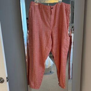 Sonoma Light Orange Cargo Pants 16W